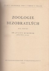 Komrek Julius: Zoologie bezobratlch. I