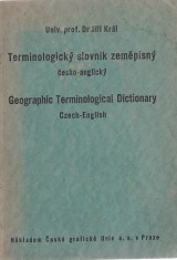 Krl Ji: Terminologick slovnk zempisn esko-anglick
