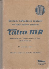 Kleinhampl Zdenk, Paus Maximilin: Seznam nhradnch souast pro tk nkladn automobil TATRA 111R