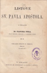Suil Frantiek: Listov sv.Pavla Apotola