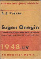 Pukin Alexander Sergejevi: Eugen Onegin