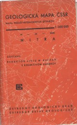 Kuthn Miroslav a kol.: Geologick mapa SSR M-34-XXXI. Nitra 1: 200 000