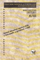 : Securitas Imperii 6./III. Sborník k problematice bezpečnostních služeb