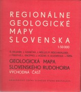 : Geologick mapa Slovenskho rudohoria vchodn as 1:50 000