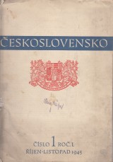 : Československo č.1 roč. I. říjen- listopad 1945
