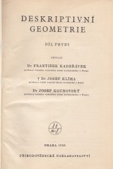 Kadevek Frantiek a kol.: Deskriptivn geometrie I.diel