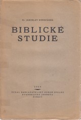 Konopsek Jaroslav: Biblick studie