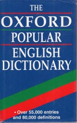 : The Oxford Popular English Dictionary