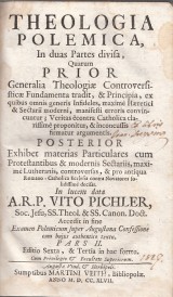 Pichler Vito: Theologia polemica In duas Partes divisa. Pars II.