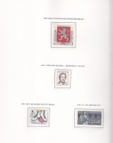 : Česká republika 1993 v albových listoch pod umafánom