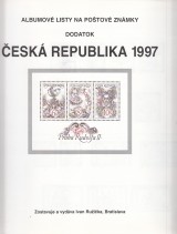 : Česká repbulika 1997 v albových listoch pod umafánom