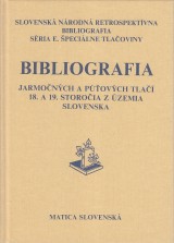 Klimekov Agta a kol.: Bibliografia jarmonch a povch tla 18. a 19. storoia z zemia Slovenska