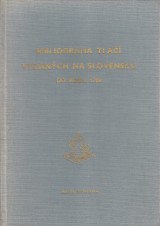 aplovi Jn zost.: Bibliografia tla vydanch na Slovensku do roku 1700 1.diel.