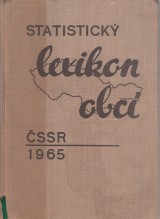 : Statistick lexikon obc SSR 1965