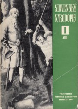 : Slovensk nrodopis . 1. ro.XIII. 1965