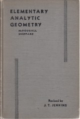 McDougall A.H., Sheppard R.S.: Elementary Analytic Geometry