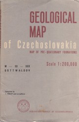 : Geological Map of Czechoslovakia 1:200 000. Gottwaldov