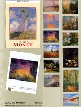Monet Claude: Claude Monet kalendr 2005