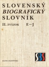 : Slovensk biografick slovnk II. E-J