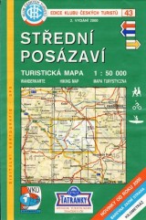 : Stredn Poszav turistick mapa 1:50 000