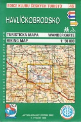 : Havlkobrodsko turistick mapa 1:50 000