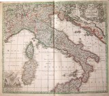 Seutter Georg Matthaus: Nova et Exactissima totius Italiae, Sardiniae et Corsicae