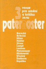 : Paternoster -revue pro umn a kritiku 3. 29/92
