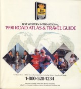 : 1990 road atlas and travel guide USA