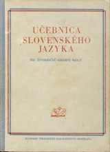 Paulny Eugen  a kol.: Uebnica slovenskho jazyka