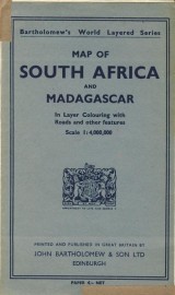 : Map of South Africa and Madagascar 1: 4 000 000