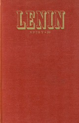 Lenin Vladimir Iji: Spisy 20.