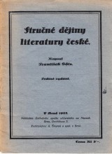 Gtz Frantiek: Strun dejiny literatury esk