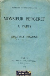 France Anatole: Monsieur Bergeret a Paris